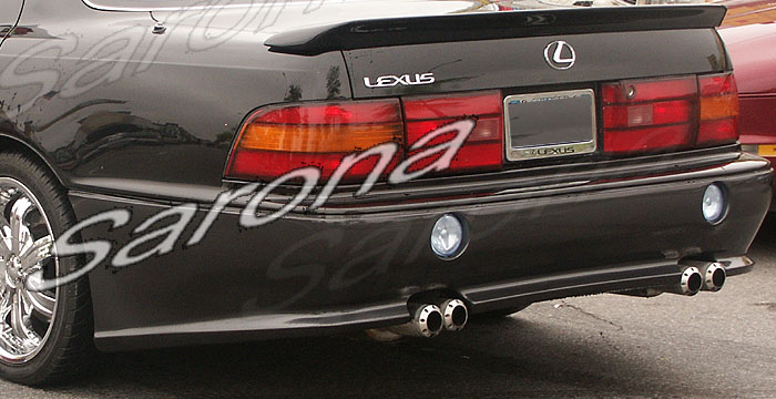 Custom Lexus LS400  Sedan Rear Bumper (1990 - 1994) - $690.00 (Part #LX-019-RB)